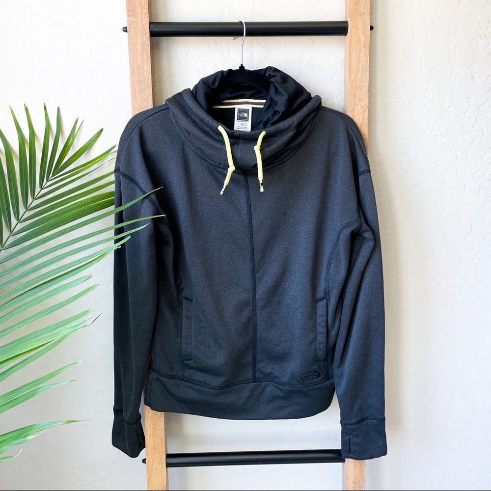 The North Face Dark Grey Cowl Neck Sweatshirt